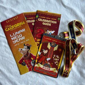 Disneyland 2026 Lunar New Year Souvenirs: Sip & Savor Pass, Guides, DCA Map